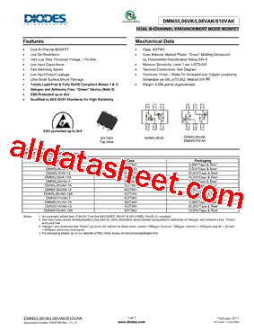 DMN5L06VK-13A型号图片