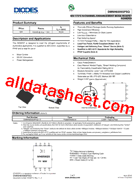 DMNH6008SPSQ型号图片
