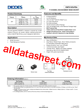 DMP210DUFB4-7型号图片