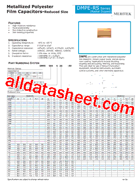 DMPE105K2A-RS型号图片