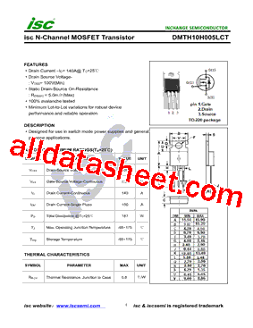 DMTH10H005LCT型号图片