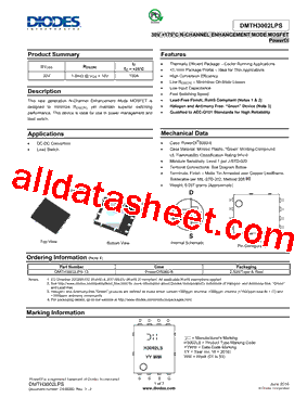 DMTH3002LPS型号图片