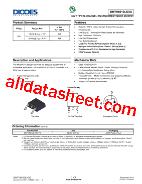 DMTH8012LK3Q-13型号图片