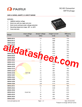 DMV6-0524型号图片