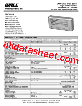 DMW48D5-1500型号图片