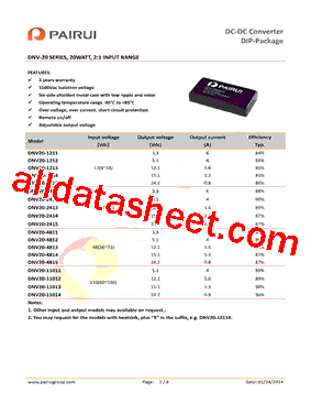 DNV20-4815型号图片