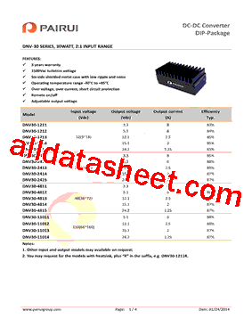 DNV30-4815型号图片