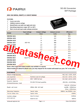 DNV3W-1824型号图片