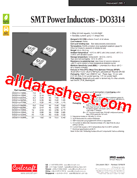 DO3314-152MLC型号图片