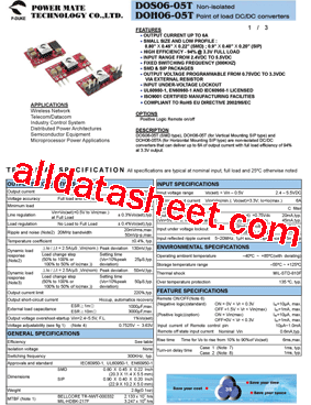 DOH06-05TA-P型号图片