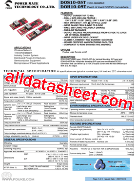 DOH10-05TA-P型号图片