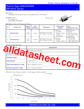 DP1015C-012-7型号图片