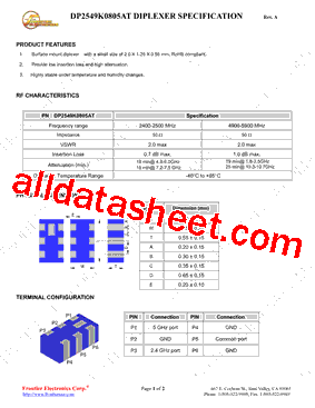 DP2549K0805AT型号图片