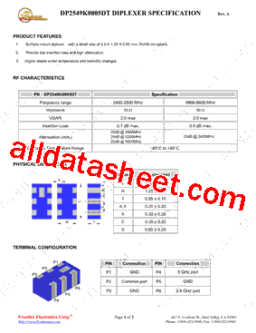 DP2549K0805DT型号图片