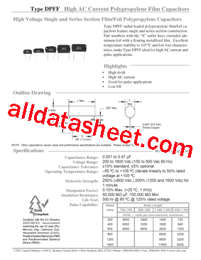 DPFF12S15JS-F型号图片