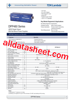 DPP480-24-1型号图片