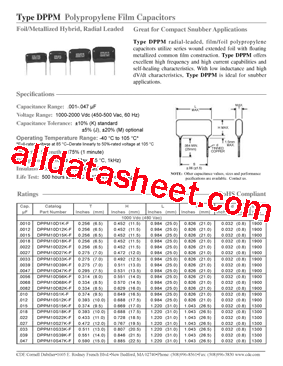 DPPM16S22K-F型号图片