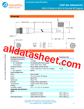 DR04AW101型号图片