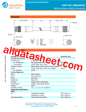 DR05AR102型号图片