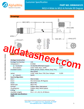 DR08AW123型号图片