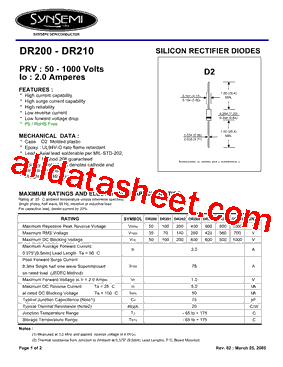 DR202型号图片