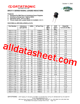 DR217-1-103型号图片