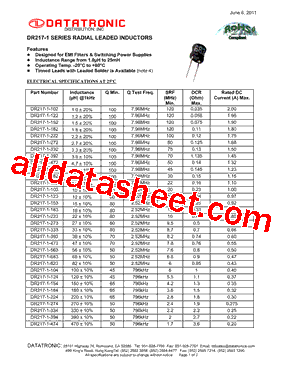 DR217-1-273型号图片