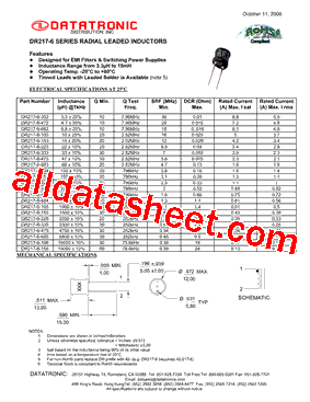 DR217-6-155型号图片