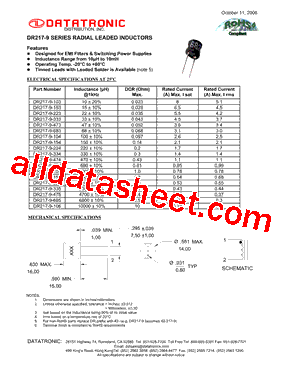 DR217-9-104型号图片