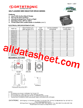 DR338-141型号图片