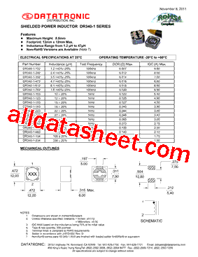 DR340-1-334型号图片