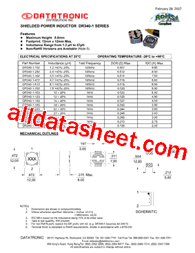 DR340-1-352型号图片