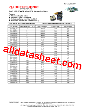 DR340-3-212型号图片