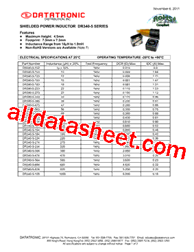 DR340-5-273型号图片