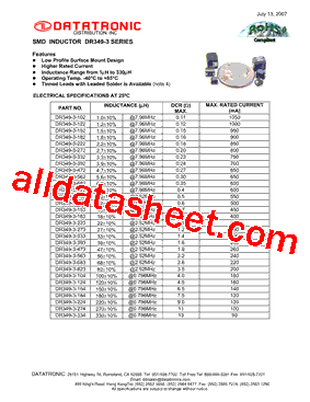 DR349-3-154型号图片