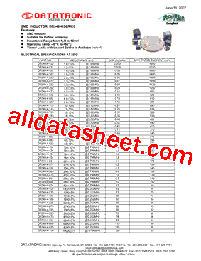 DR349-4-102型号图片