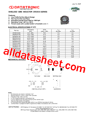 DR350-6-333型号图片