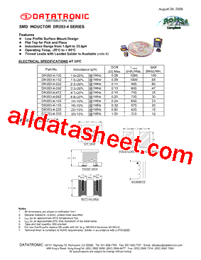 DR353-4-152型号图片