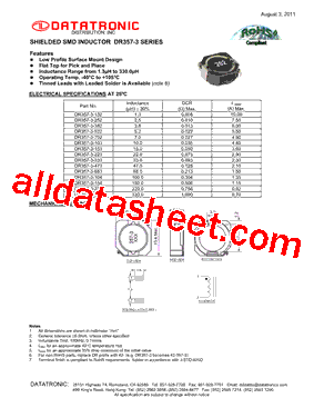 DR357-3-252型号图片