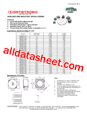 DR358-2-273型号图片