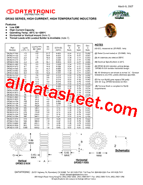 DR362-2-684型号图片