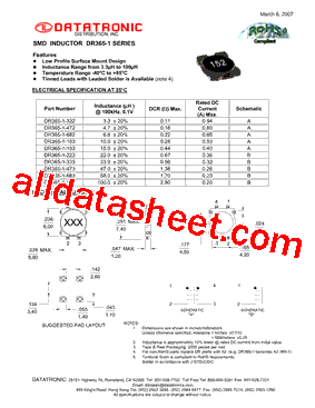 DR365-1-332型号图片