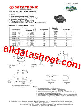 DR365-2-153型号图片