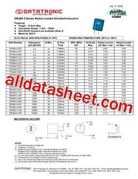 DR366-3-333型号图片