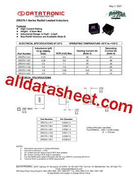 DR370-1-221型号图片