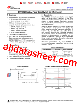 DRV5032_V01型号图片