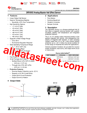 DRV5053_15型号图片