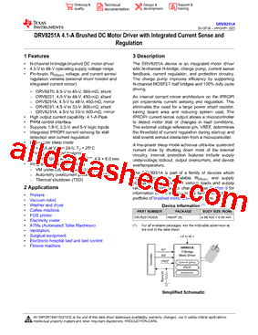 DRV8251ADDA型号图片