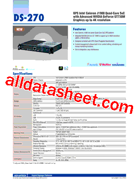 DS-270GB-S6A1E型号图片