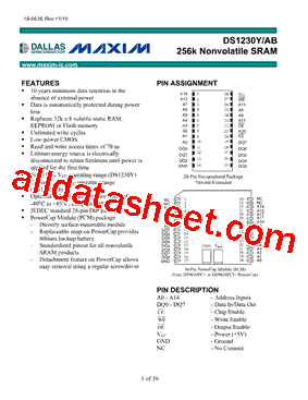 DS1230Y-120+型号图片